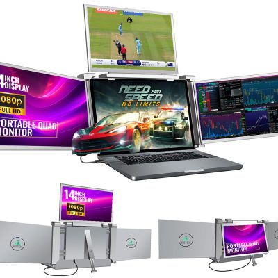 LAPTOP TRI SCREEN EXTENDER